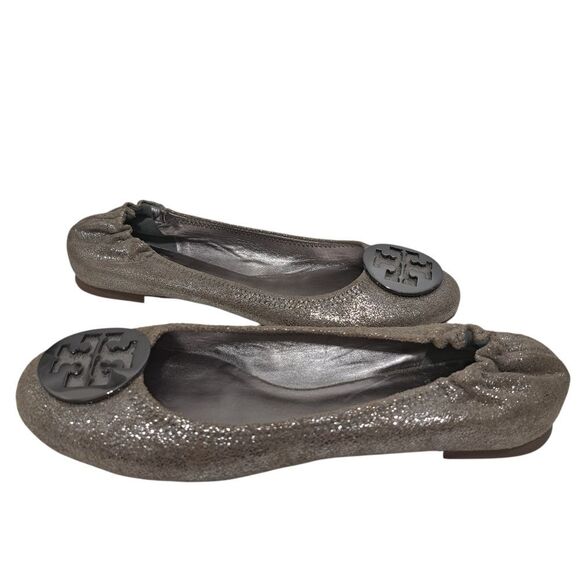 Tory Burch Gray Flats - Picture 6 of 14